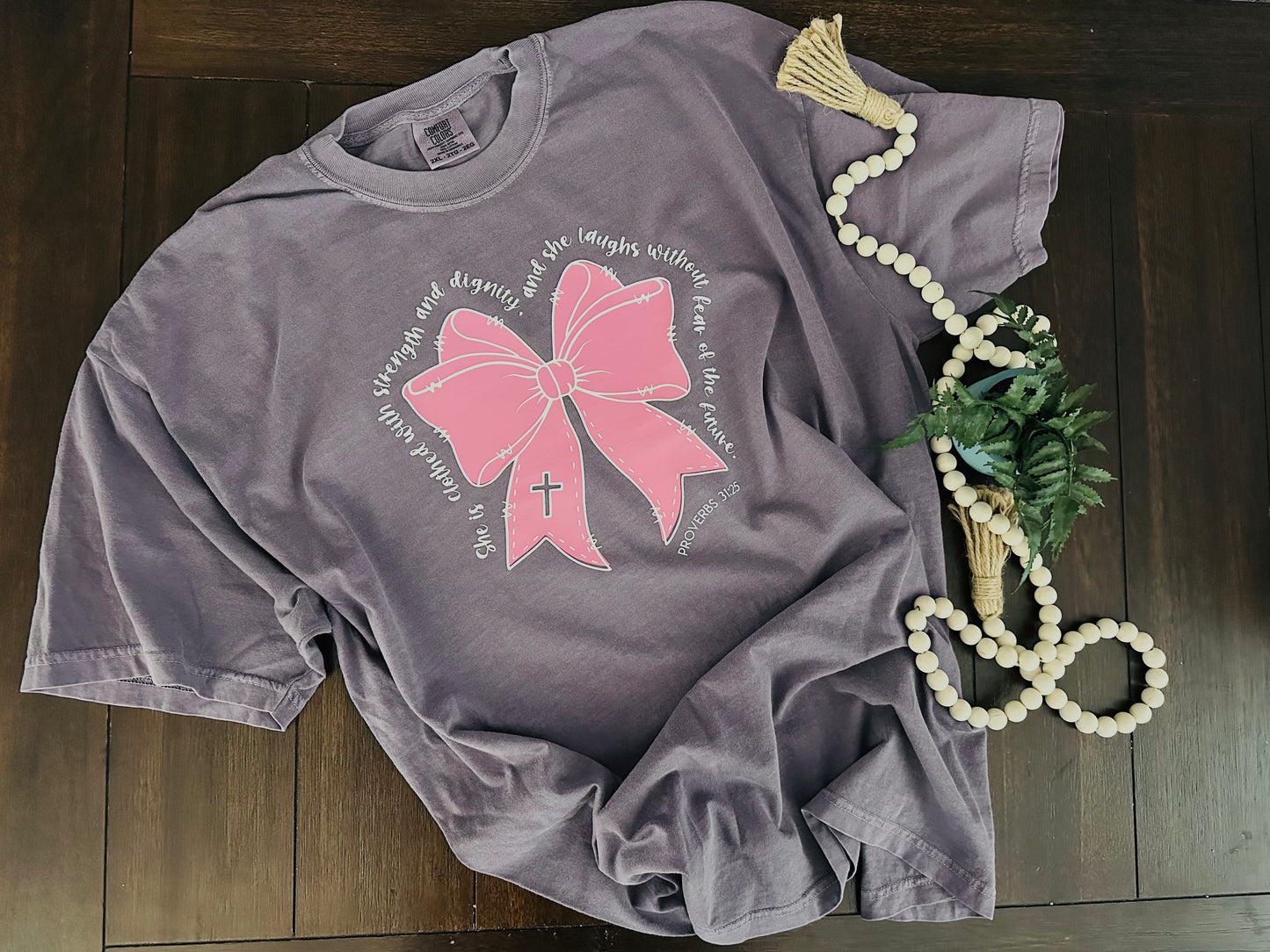 Proverbs Bow Tee