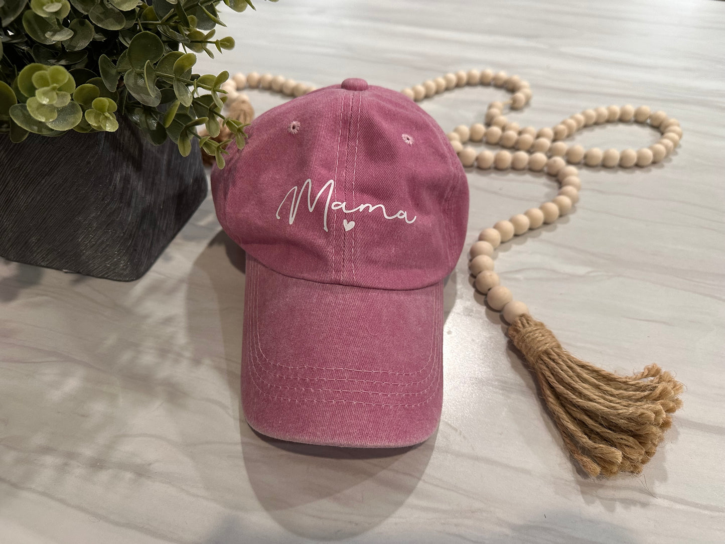 Mama Heart Hat