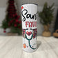 Santas Favorite Nurse 20oz Tumbler