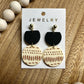 Geo Circle Earrings