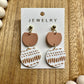 Geo Circle Earrings