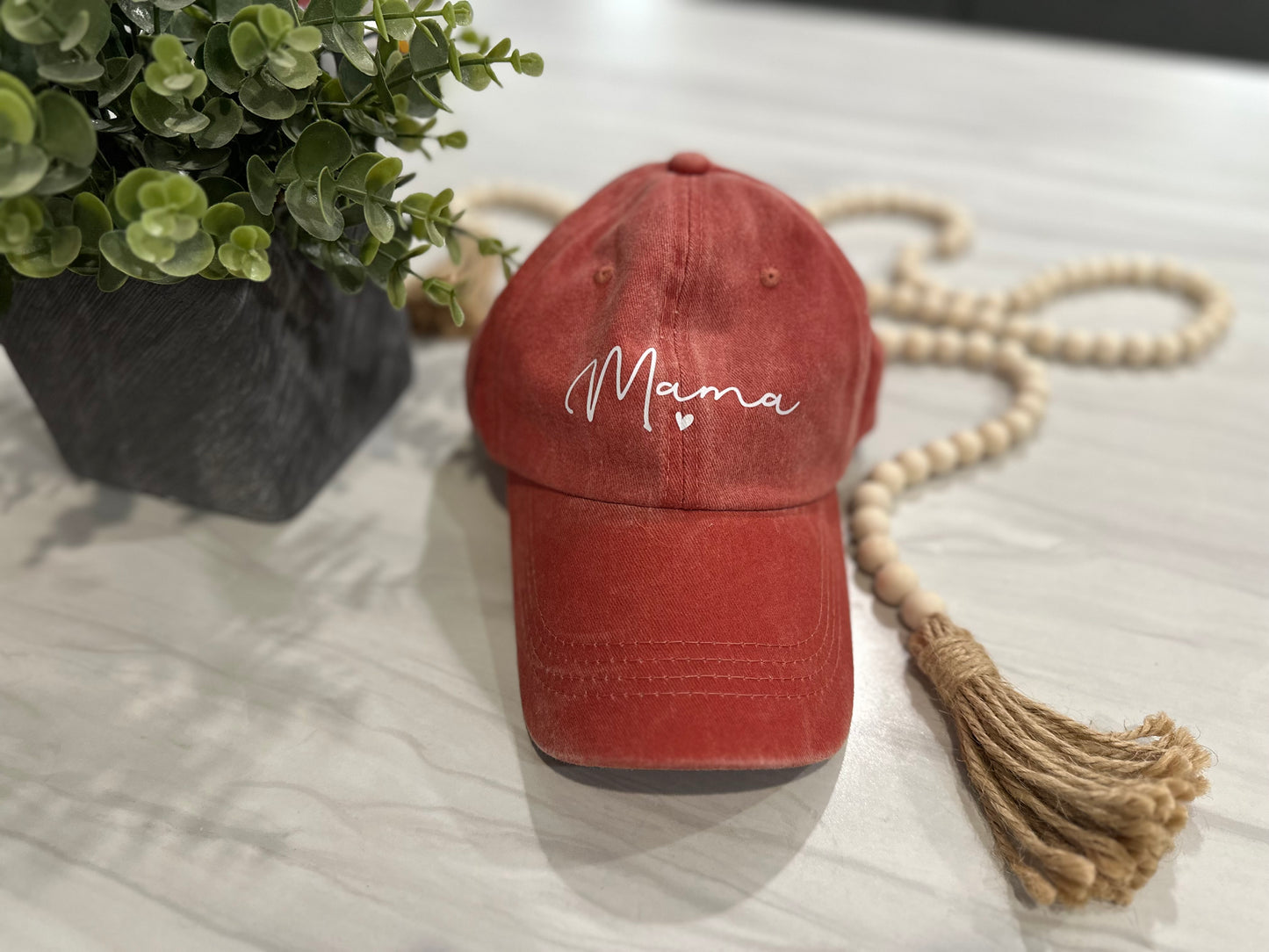 Mama Heart Hat