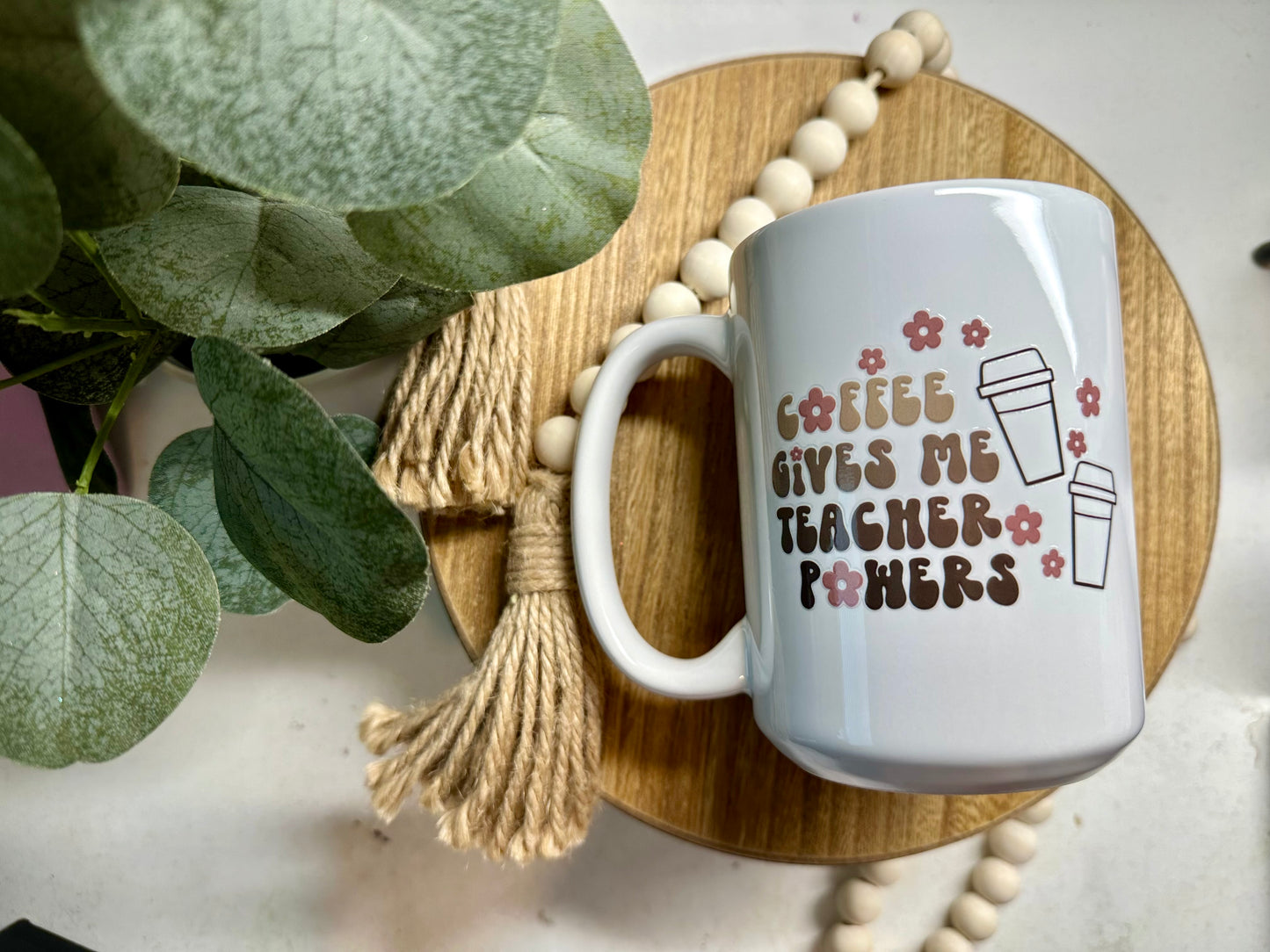 Teacher Powers Coffee Mug