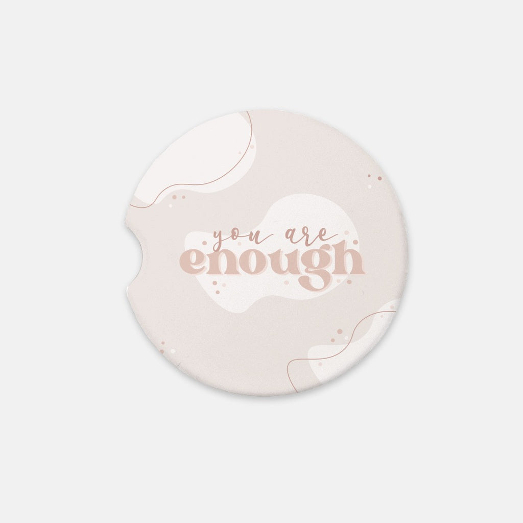 You Are Enough Car Coasters