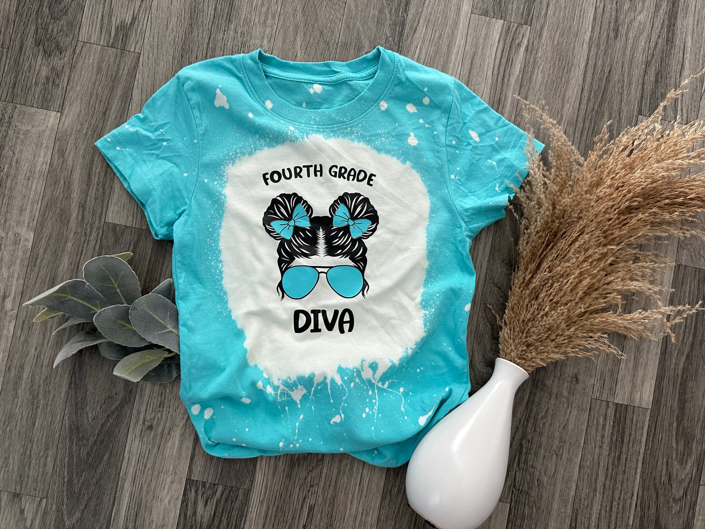 Girls Diva School Grade Tee