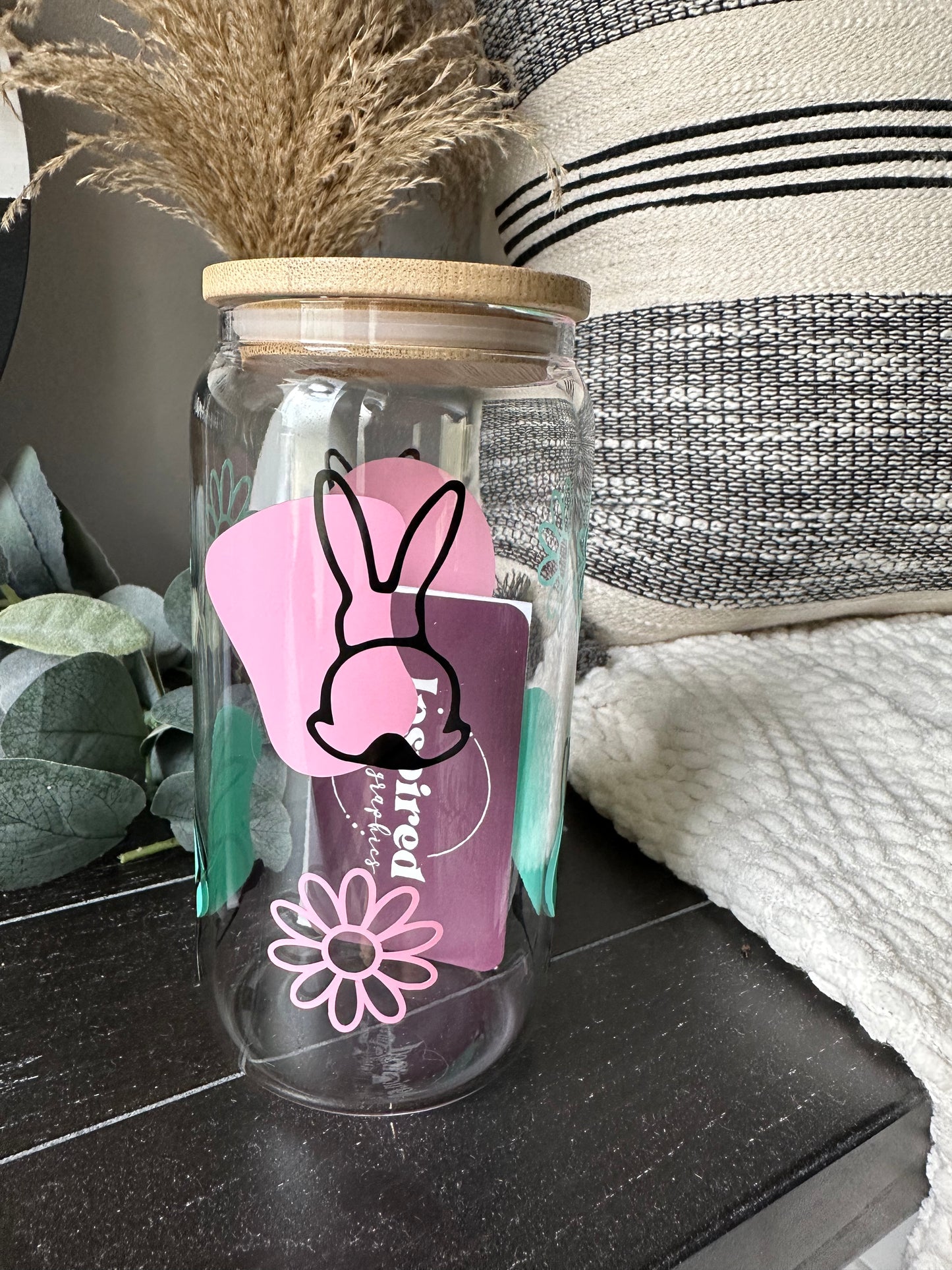 Bunny Glass Cup