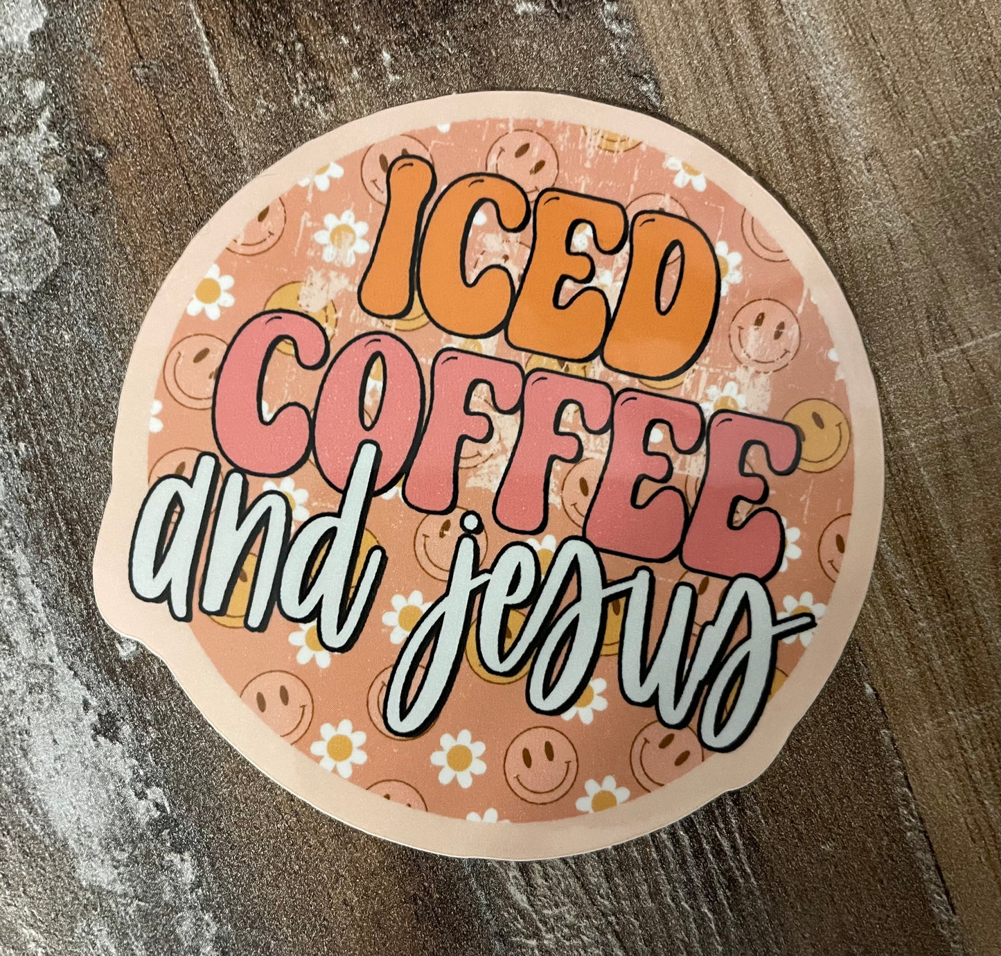 Coffee & Jesus Sticker