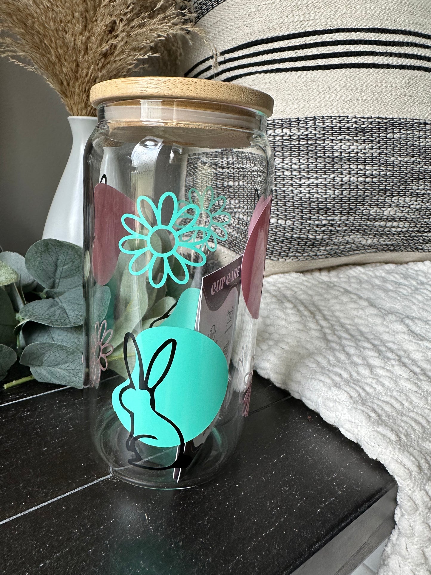 Bunny Glass Cup