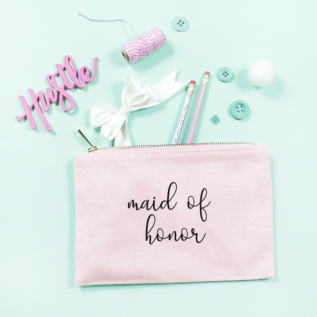 Maid of Honor Cosmetic Bag