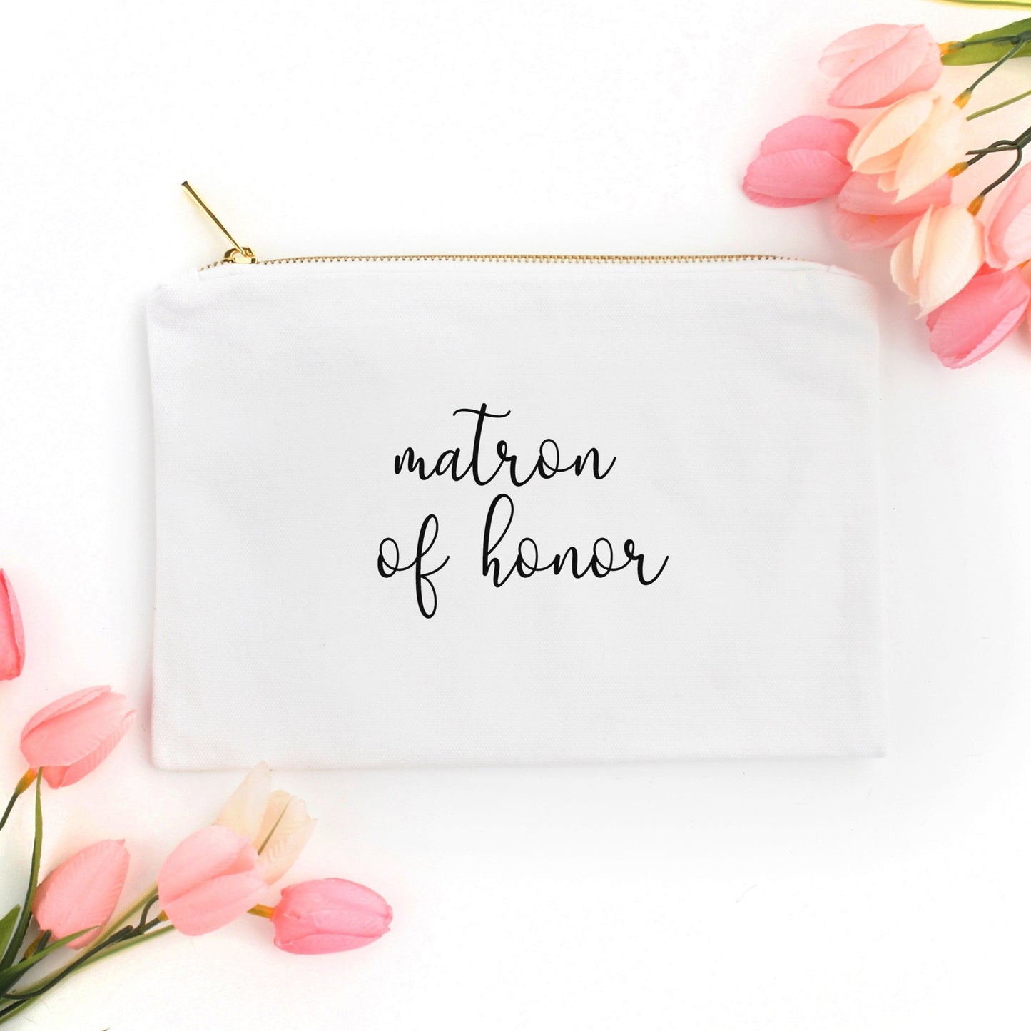 Matron of Honor Cosmetic Bag