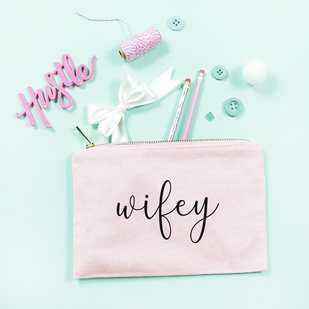 Wifey Cosmetic Bag