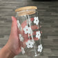 Flower Glass Cup
