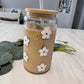 Flower Glass Cup