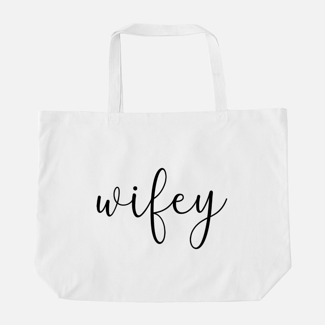 Wifey Oversized Tote