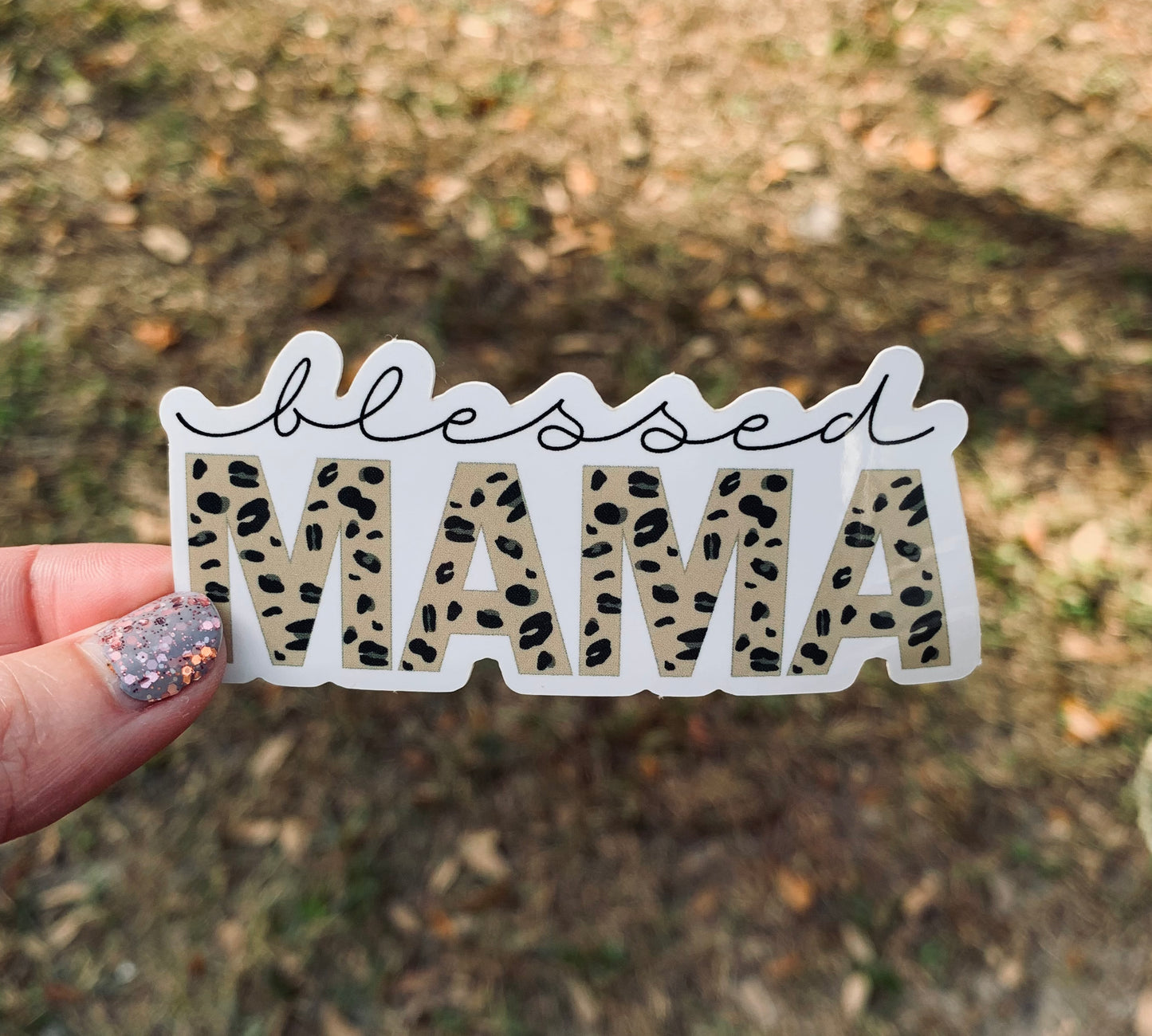 Blessed Mama Sticker