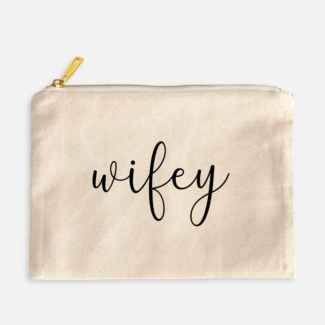 Wifey Cosmetic Bag