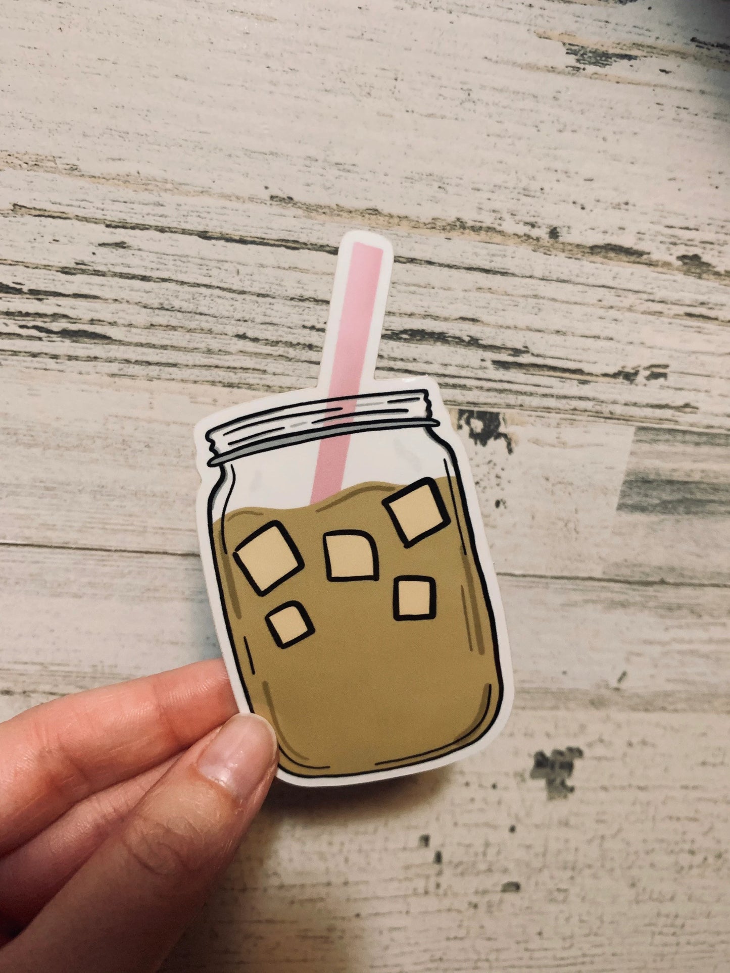 Iced Coffee Sticker