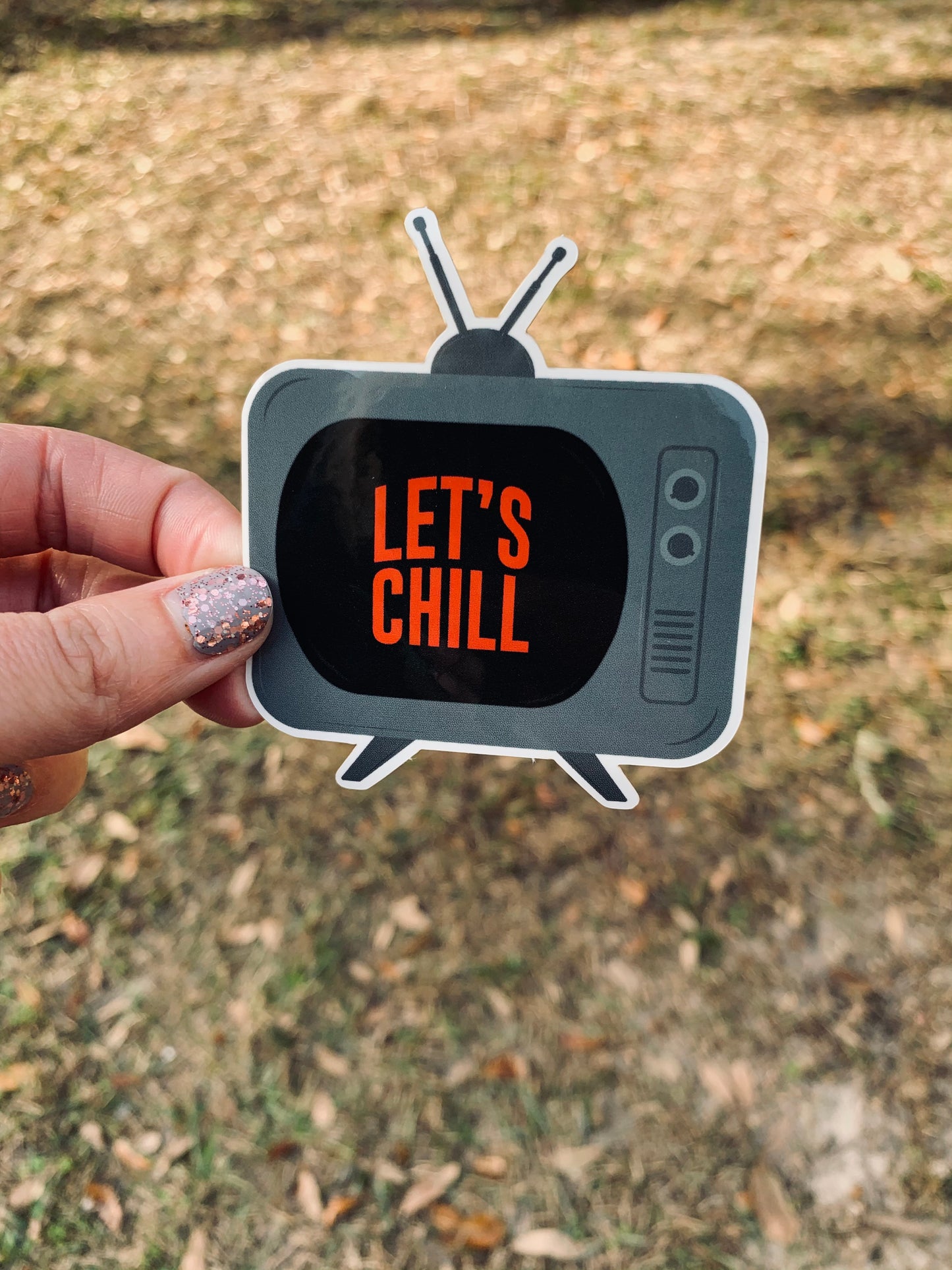 Let’s Chill Sticker