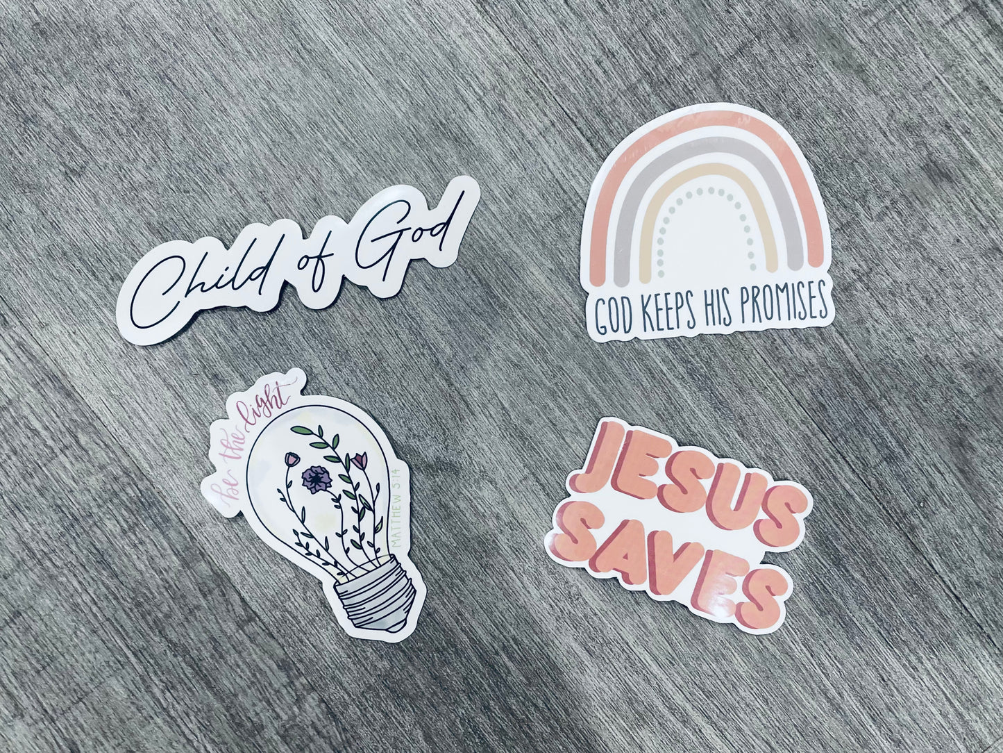 Jesus Saves Sticker Pack