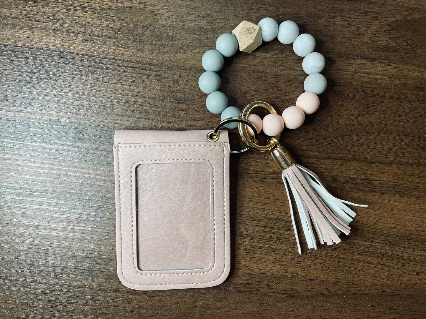 Tassel Card Case Bracelet Keychain