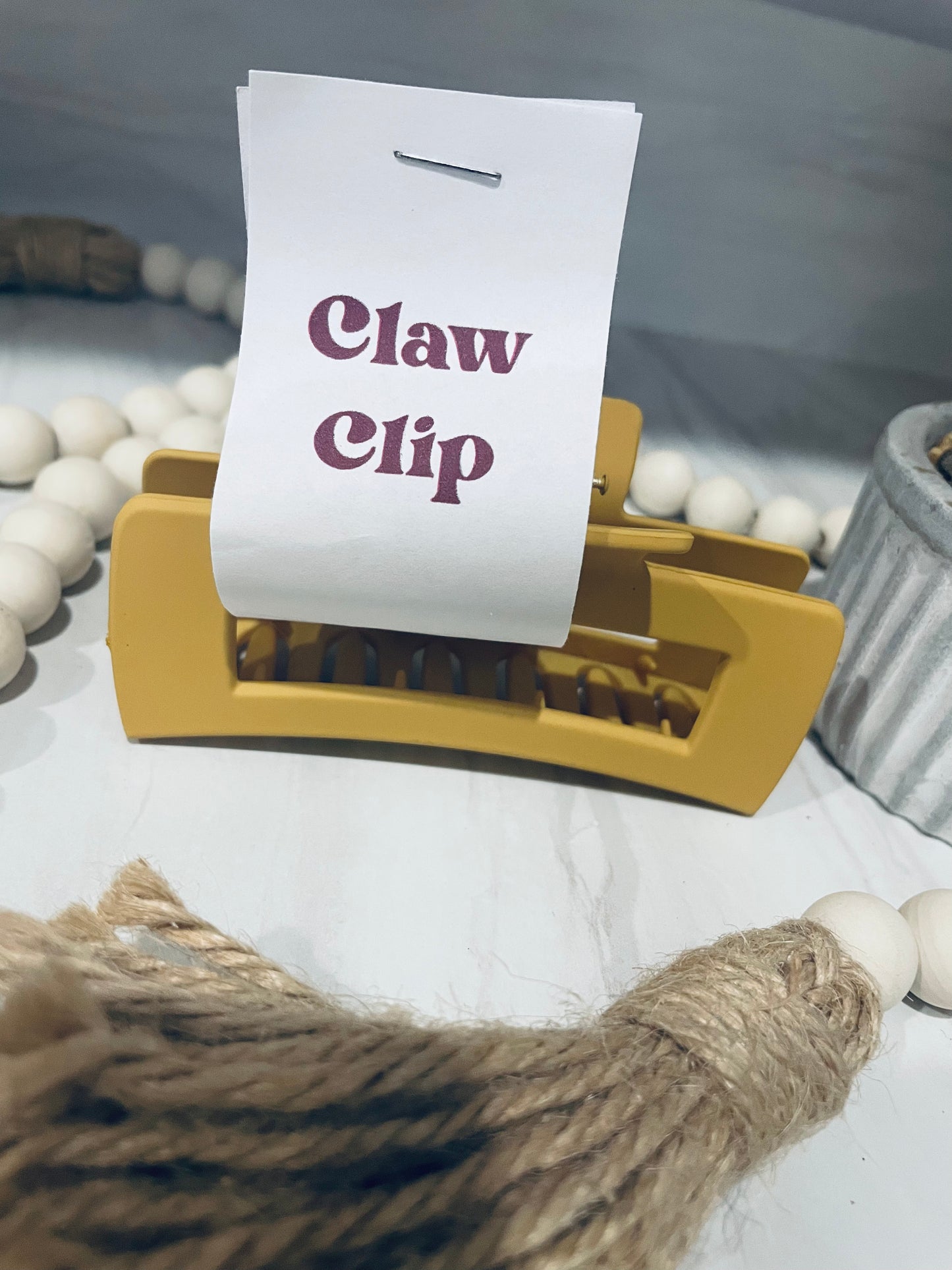 4” Claw Clip